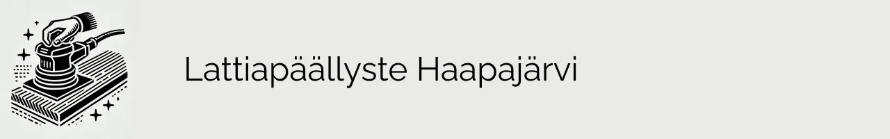 Lattiapäällyste Haapajärvi