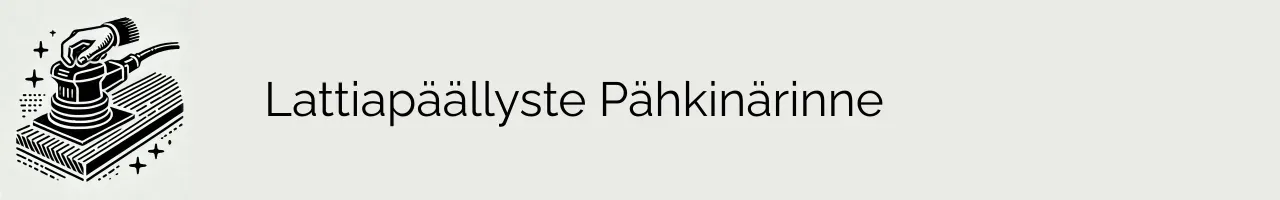 Lattiapäällyste Pähkinärinne